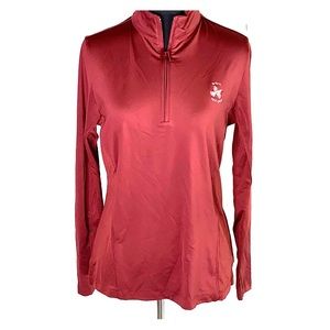 Peter Millar Long Sleeve Pullover 3/4 zip shirt